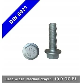 Šroub Šroub s přírubou M16×1,5×40-10.9 fl Zn DIN 6921 - 1 ks