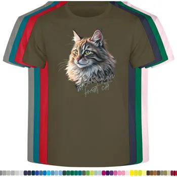 Dívčí tričko detske-levne-bavlnene-tricko-potisk-norska-lesni-kocka Barva: Khaki, Dětská bavlněná trička JHK: XL