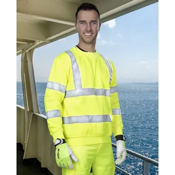 pracovní mikina ARDON Mikina REF301, hi-viz - AKCE! H8903/XL XL Žlutá odstíny