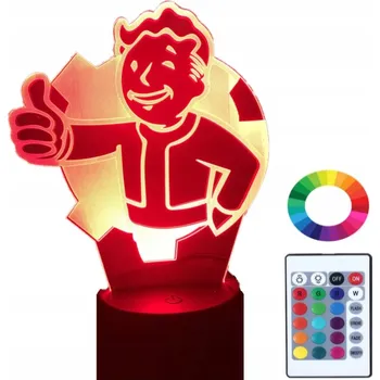 Lampička Noční lampa Umění Gravírování, vícebarevná