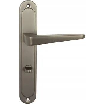 Dveřní kování Vnitřní klika Domino Dlouhá, Šidítko s WC zámkem