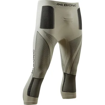 Cyklistické kalhoty Pánské termo kalhoty X-Bionic® Energy Accumulator 4.0 Marco Odermatt Pants 3/4 Men Tea Grey/Black G380