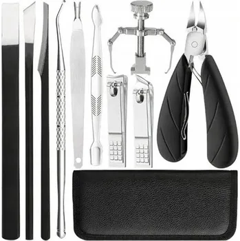 9/11/16/19dílná sada na manikúru, kleštičky na nehty, ocelová nerezová lžička na uši