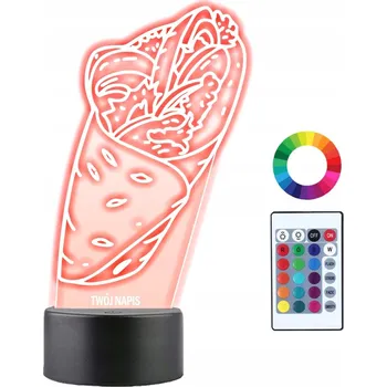 Lampička Plexido vícebarevná Noční lampa