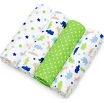 T-TOMI látkové pleny s potiskem 76 x 76 cm 4 ks