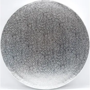 Cake Star Tác PEVNÝ stříbrný kruh 25 cm