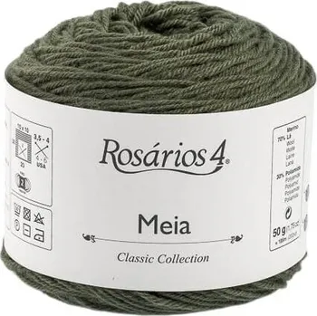 Příze Rosários 4 Meia 17 Moss Pletací příze