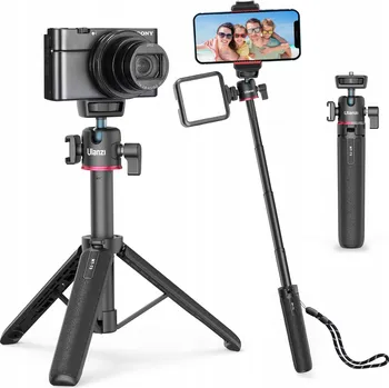 Stativ Stativ Monopod pro Telefon Fotoaparát Kameru 3D Hlava 1/4'' + ISO Ulanzi MT-73