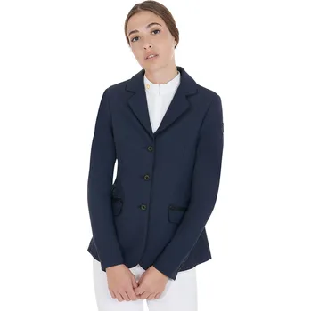 Jezdecké sako EQUESTRO Sako závodní Stretch Equestro, dámské, navy blazer M