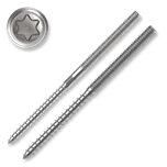 Kombinovaný vrut/šroub M6x60 TX15 ZB