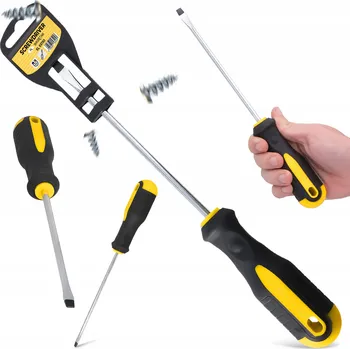 Šroubovák Šroubovák plochý SL 6x150 mm Univerzální OCELOVÝ MAGNETICKÝ Dlouhý