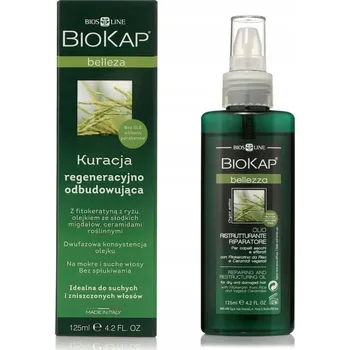 Vlasová regenerace Olej na vlasy Biokap Bezoplachová směs 125 ml