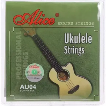 Struna pro kytaru a smyčcový nástroj Alice STRUNY pro UKULELE originální nylonové SADA