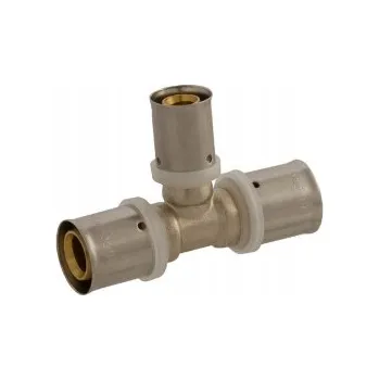 rozdělovač topení Lisovací T-ROZDĚLOVAČ redukovaný PEX 20x20x16