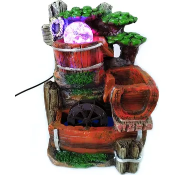 Pokojová Fontána barevné led osvětlení 2/27cm fontána