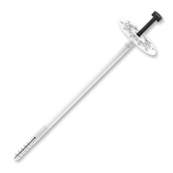 Hmoždinka Hmoždinka talířová s polyamidovým trnem TTH, 10/60x140mm, polypropylen