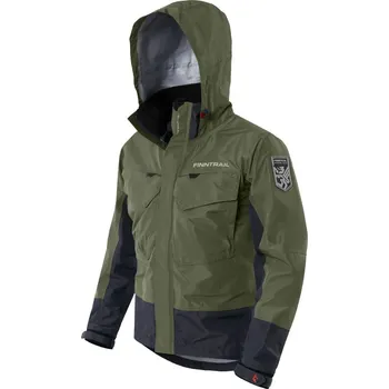 Pánská větrovka Finntrail Jacket Coaster Khaki L