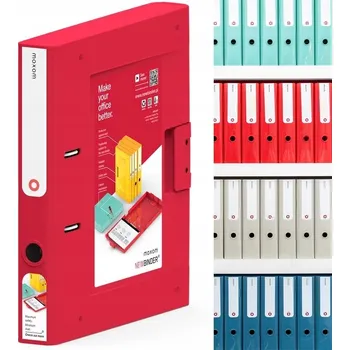 PÁKOVÝ POŘADAČ NA DOKUMENTY A4 NEW BINDER 50mm ČERVENÝ