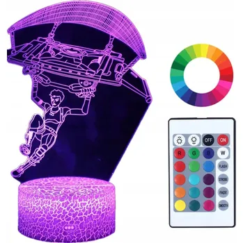 Lampička Plexido vícebarevná Noční lampa