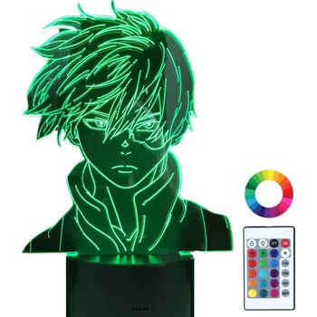 Lampička Noční lampa Plexido vícebarevná