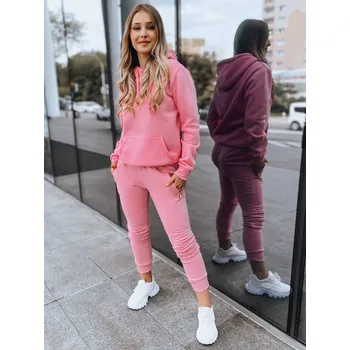 Růžová souprava s kapucí DRESSLILY AY0796 Velikost: L