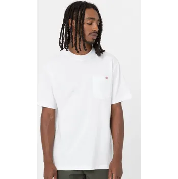Pánské tričko Tričko Dickies Luray Pocket White - M