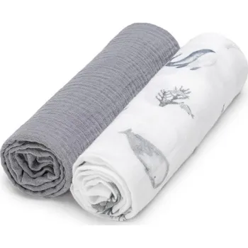 látková plena T-TOMI BIO Mušelínové pleny 65 x 65 cm 2 ks