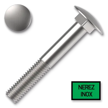 Šroub Šroub vratový M5x50 nerez A2-70 DIN603