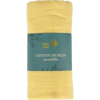 látková plena Tommy Lise Bavlněná mušelínová plena 120 x 120 cm