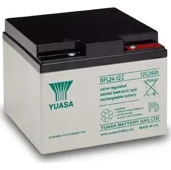 Trakční baterie Yuasa NPL24-12 I záložní akumulátor 12V/24Ah