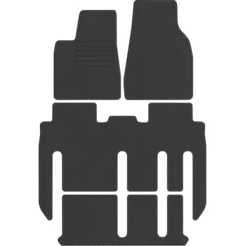 autokoberec Kobercové rohože Edecor velurové 4 ks