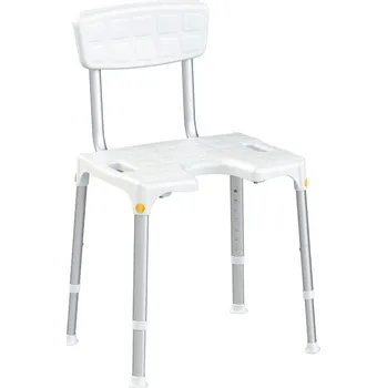 Koupelnové sedátko Sprchová židle Capri Plus Varianta: židle s výřezem