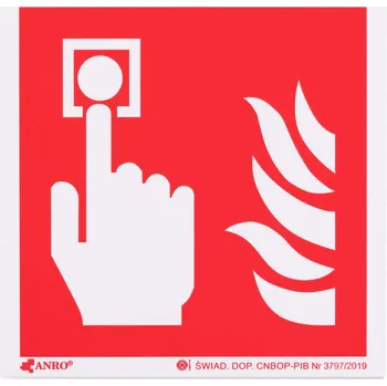 ZP-05 ISO ZNAK POŽÁRNÍ OCHRANY BOZP 15X15 - POŽÁRNÍ ALARM