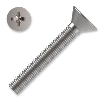 Šroub Šroub se zápust.hlavou s drážkou phillips M8x45 ZB DIN 965 4.8