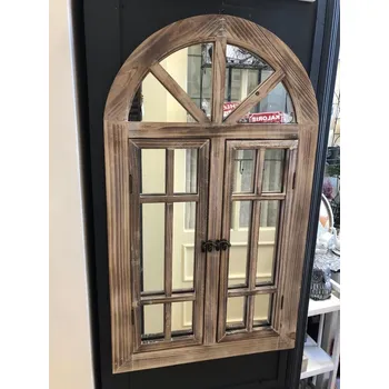 Zrcadlo Romantické okenicové zrcadlo