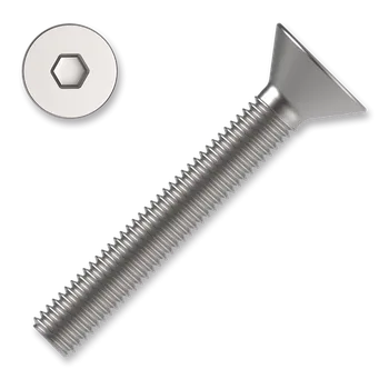 Šroub Šroub se zápust. hlavou imbus M10x45 ZB DIN 7991, 10.9