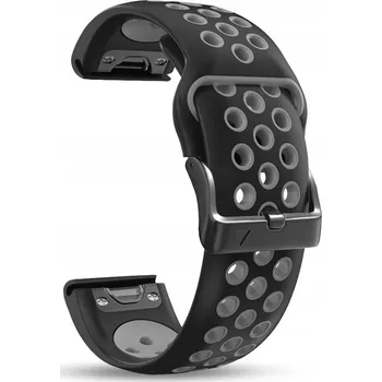 Řemínek na hodinky Řemínek JG Smart pro Garmin 22mm šedý
