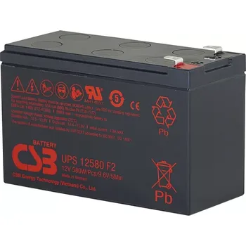 Trakční baterie CSB UPS12580 F2 (12V/96,7W/5min.) záložní akumulátor