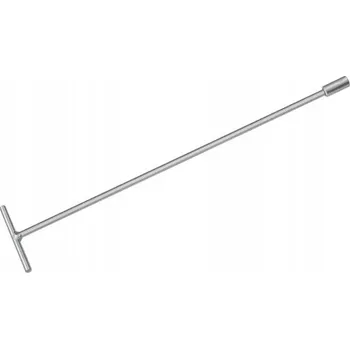 Klíč KLÍČ TRNOVÝ NÁSTRČNÝ NÁSTAVEC 8MM x 400MM OCEL POZINKOVANÁ ODOLNÝ