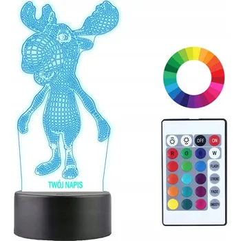 Lampička Noční lampa Plexido vícebarevná