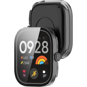 Pouzdro na mobilní telefon Pouzdro s vestavěným sklem Bizon pro Xiaomi Redmi Watch 5, kryt, zadní kryt