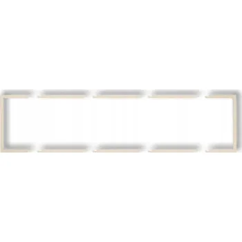 vypínač Rámeček čtyřnásobný Karlik béžový