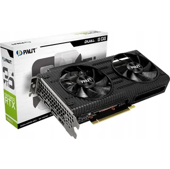 Grafická karta Grafická karta Palit GeForce RTX 3060 Ti Dual 8 GB