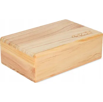 Kostka / blok na jógu, pilates a cvičení 4FIZJO dřevěná