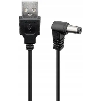 Napájecí kabel Napájecí kabel USB - DC konektor 5,5x2,1 Goobay 1,5 m