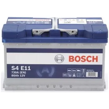 Autobaterie AKUMULÁTOR BOSCH S4 EFB 80AH 800A S4E11 START STOP