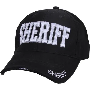 Pokrývka hlavy Čepice DELUXE SHERIFF baseball ČERNÁ (Čepice DELUXE SHERIFF baseball ČERNÁ)