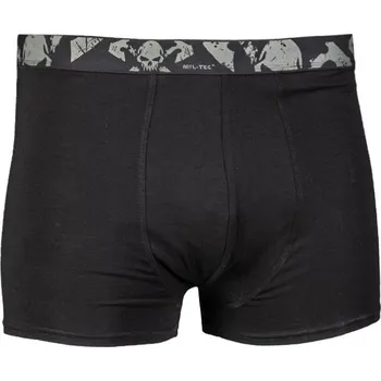 Trenýrky Trenýrky BOXER pánské SKULL ČERNÉ set 2ks vel. XL (Trenýrky BOXER pánské SKULL ČERNÉ set 2ks vel. XL)