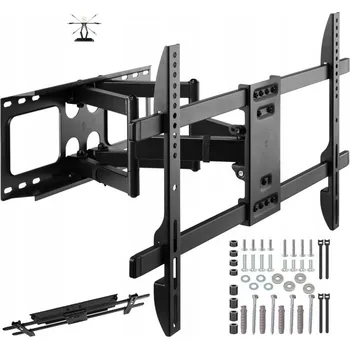 Televizní držák OTOČNÝ DRŽÁK NA TELEVIZI SHARP DO 70 PALCŮ na zeď s nastavením