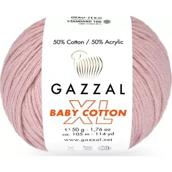Příze Příze Gazzal Baby Cotton XL 3444